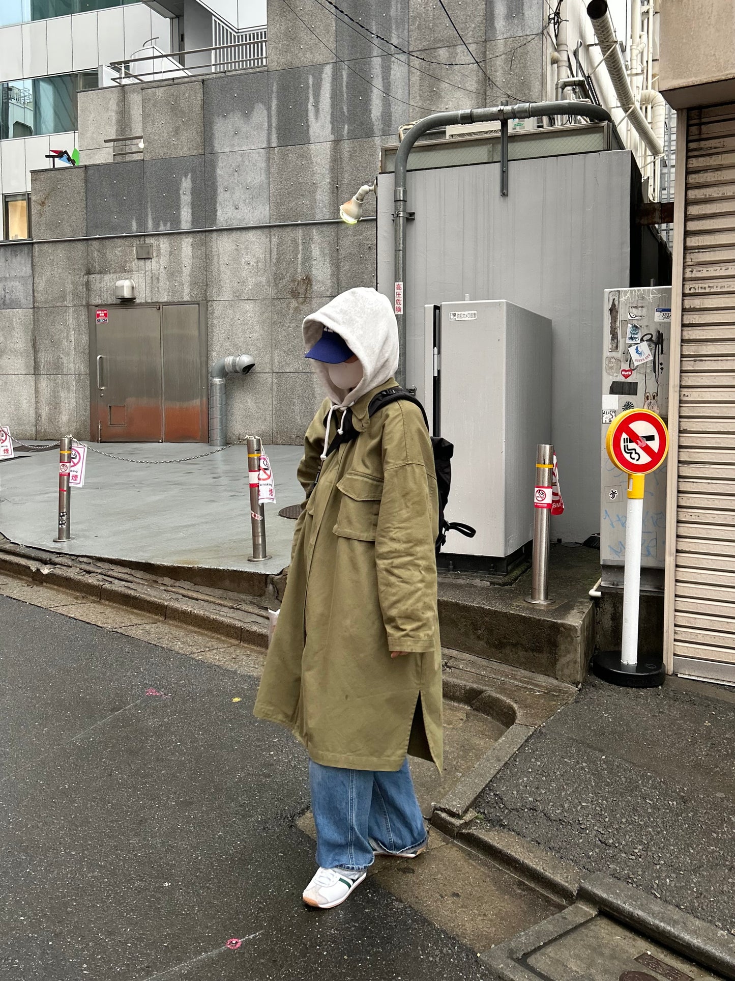ステンカラーコート